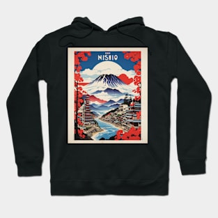 Nishio Japan Vintage Poster Tourism Hoodie